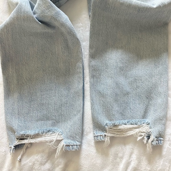 American Eagle High Rise Straight Jeans sz 0 - Picture 3 of 5